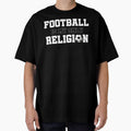 Football is my only religion soccer football best design by LessStressNerd