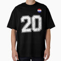 Netherlands Soccer Number 20 Vintage Sports Fan by LiviuGligoros