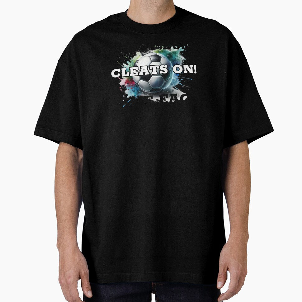 Messy Bun Cleats On Game Face Soccer by MartinTees