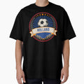 Holland Vintage Soccer Crest — Retro Dutch Football Badge Fan Emblem by icemanphotos