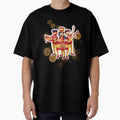 Spain Football Fans Holding Spanish Flag Soccer Supporters Design by iamKRUK