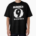 Numer 9 for Soccer, Football Natural Striker by KrisRubinArt