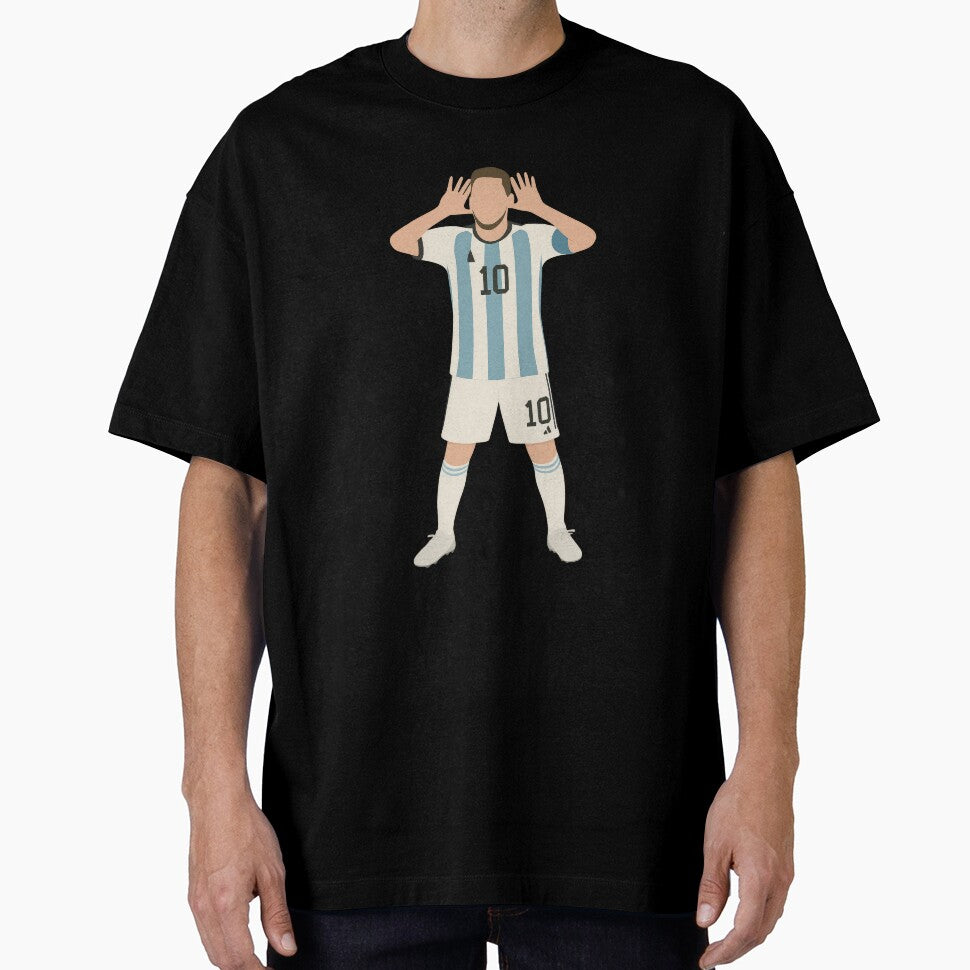 Leo Messi World Cup Celebration by Enea Kelo