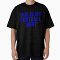 Football Team Colors Blue Game Day by atalia8932