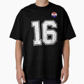 Croatia Soccer Number 16 Vintage Sports Fan by KristenosNehk