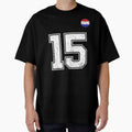 Netherlands Soccer Number 15 Vintage Sports Fan by LiviuGligoros