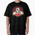 Belgium Vintage Soccer Crest — Retro Belgian Football Badge Fan Emblem by icemanphotos