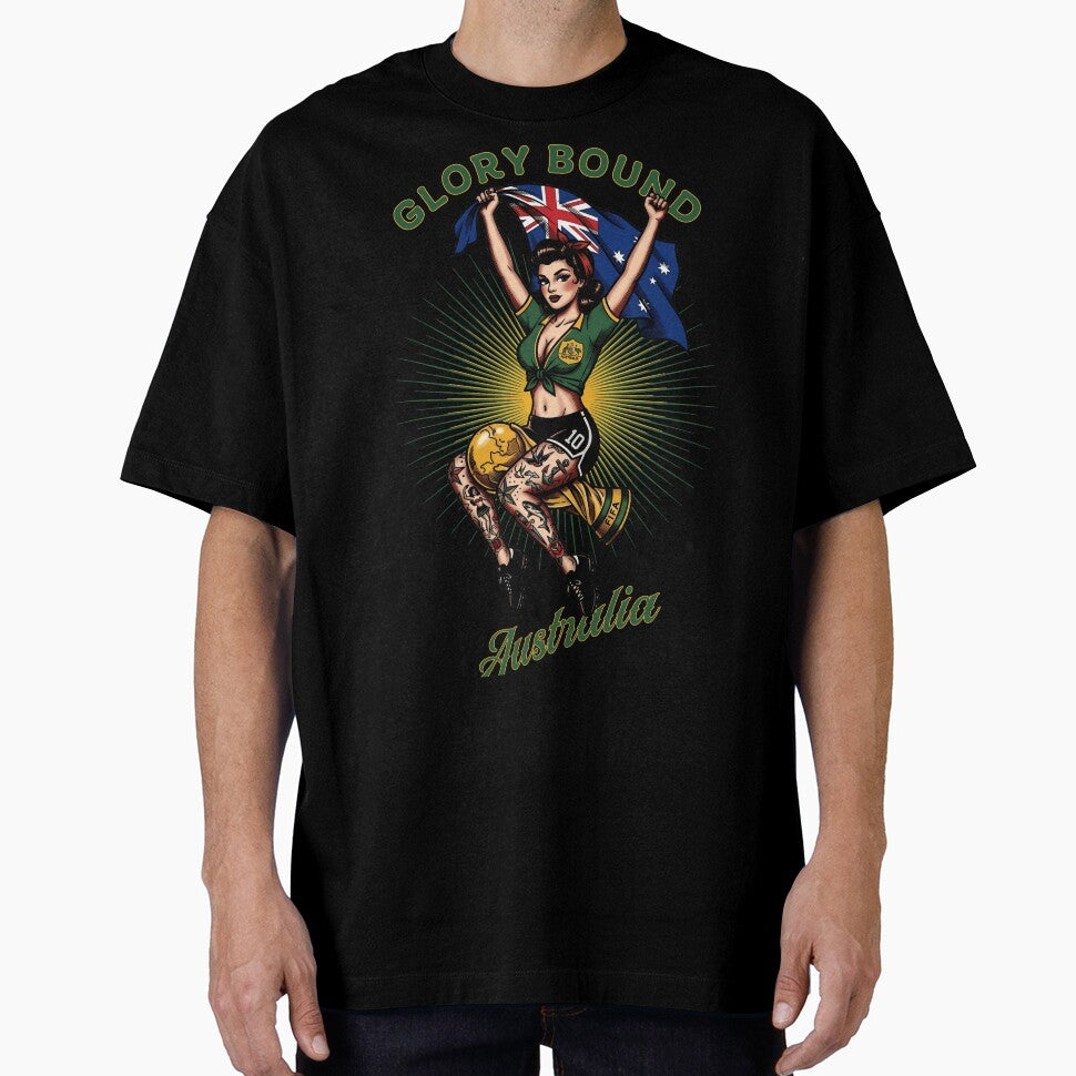 Glory Bound Aussie Soccer Pinup World cup 2026 by Fictional Ink Society