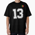 Portugal Soccer Number 13 Vintage Sports Fan by OliviaHayesArt