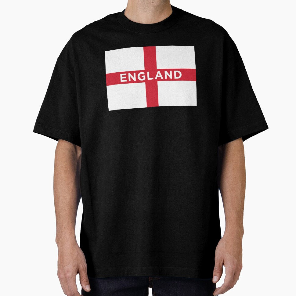 England Flag Text (Large) by STUDIO-72