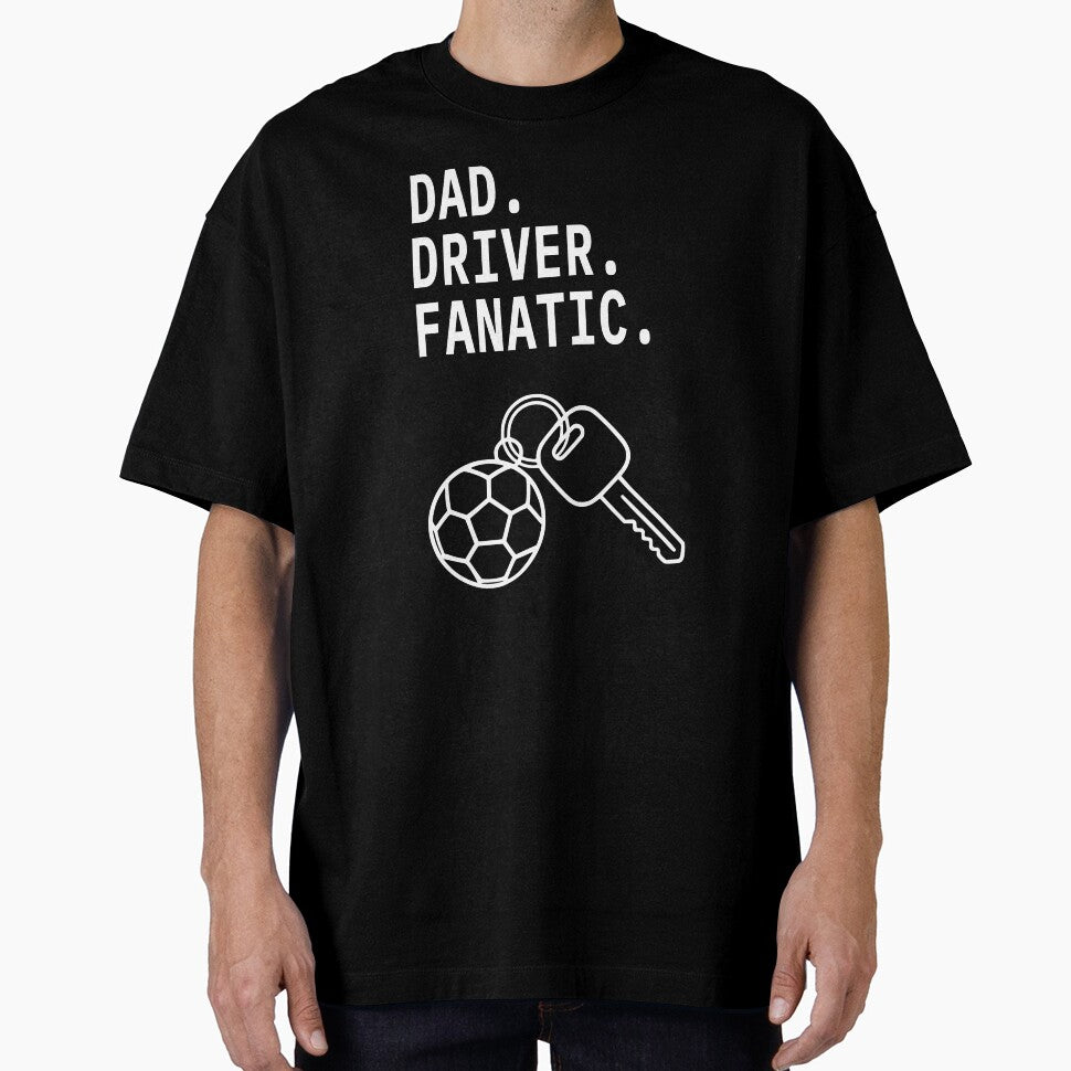 Dad Driver Fanatic Soccer Dad Minimalist Design by AnnSign