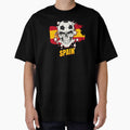 Spain Soccer Player Goalie Spanish Flag Skull by anziehend
