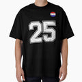 Netherlands Soccer Number 25 Vintage Sports Fan by LiviuGligoros