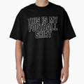 Football Team Colors Black Game Day by atalia8932