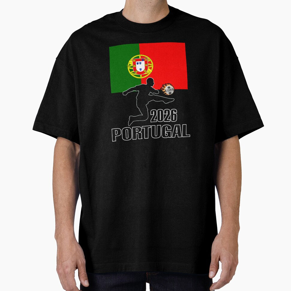 Portugal Soccer T-shirt 2026 by benchpod47
