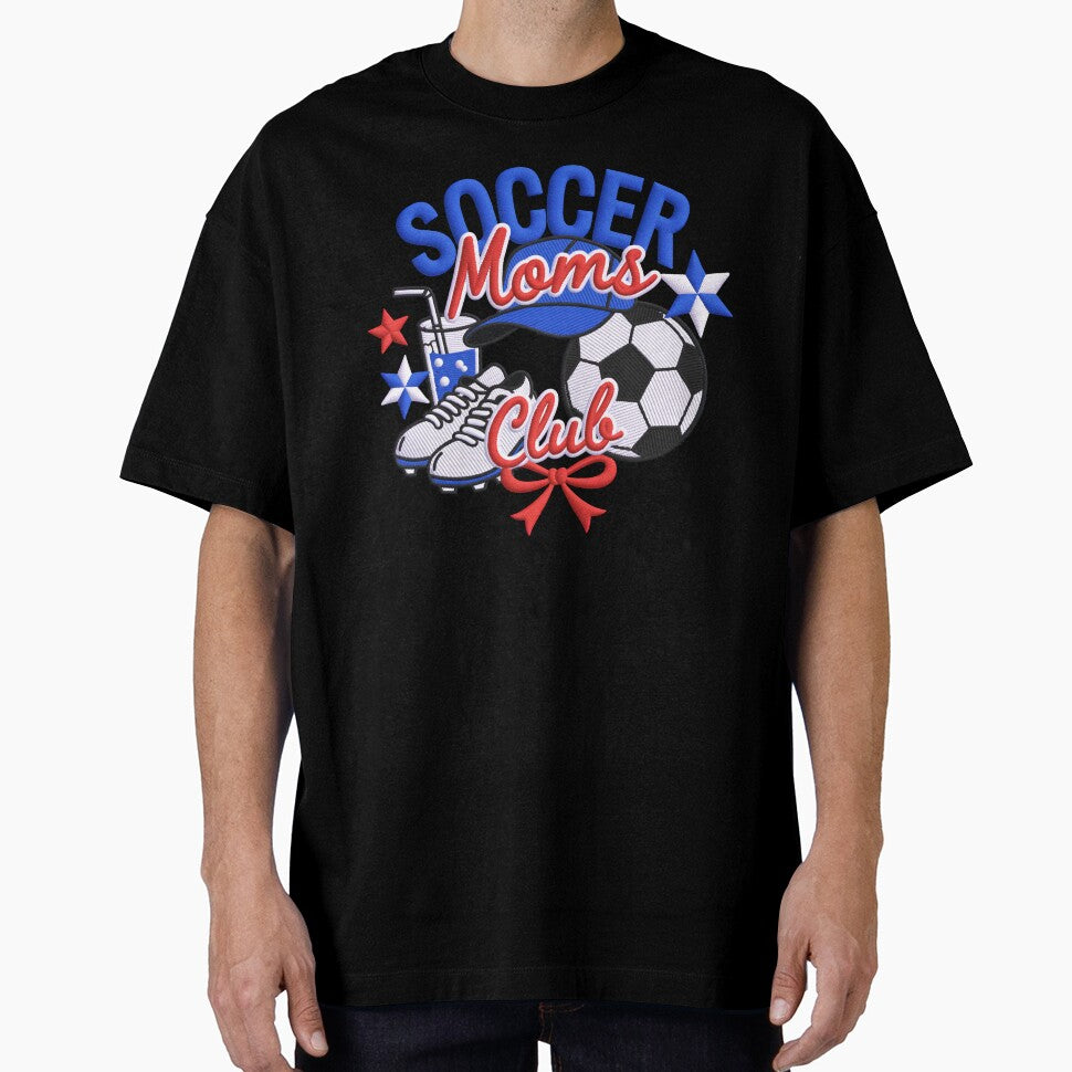Soccer Mom's Club - Coquette Aesthetic Soccer Mom Graphics & Sideline Style by pixelspaperslab