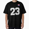 Croatia Soccer Number 23 Vintage Sports Fan by KristenosNehk