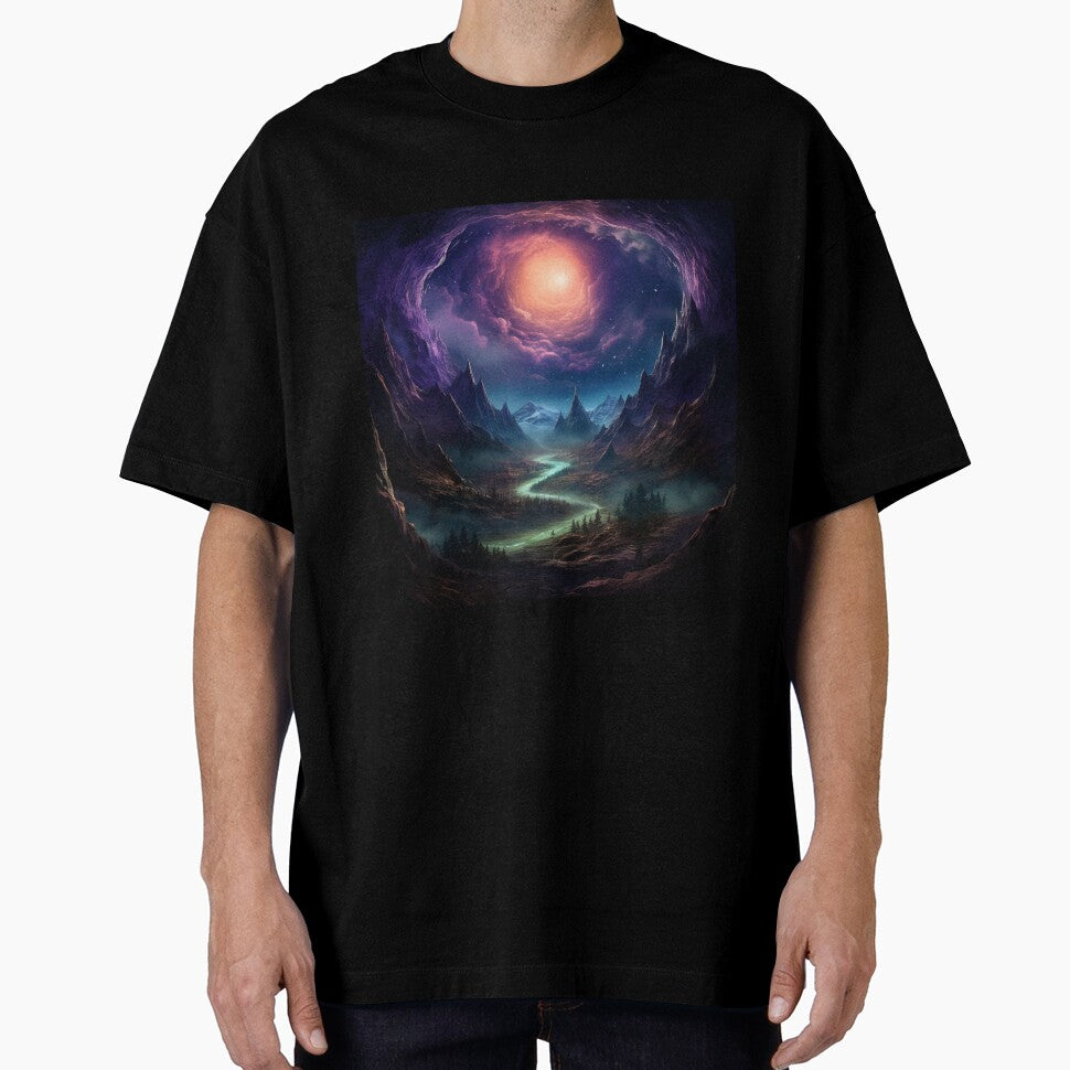 Dark Fantasy Landscape - Wormhole in the Sky by Fantasy Masterpiece