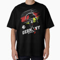 Football German Flag Flag Germany Player Silhouette by Infinitee8hirts