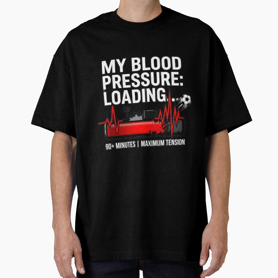 My Blood Pressure Loading Football Fan by COBRO77