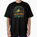 Soccer Thrills Retro Football Art by SplashTastic