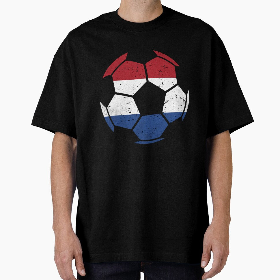 Nederland Soccer Ball Flag Jersey Netherlands Football Fan by EIMgraphic