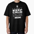 Keeper Mom Soccer Tee Funny I Can't Keep Calm Goalie Gift by PrintOfi