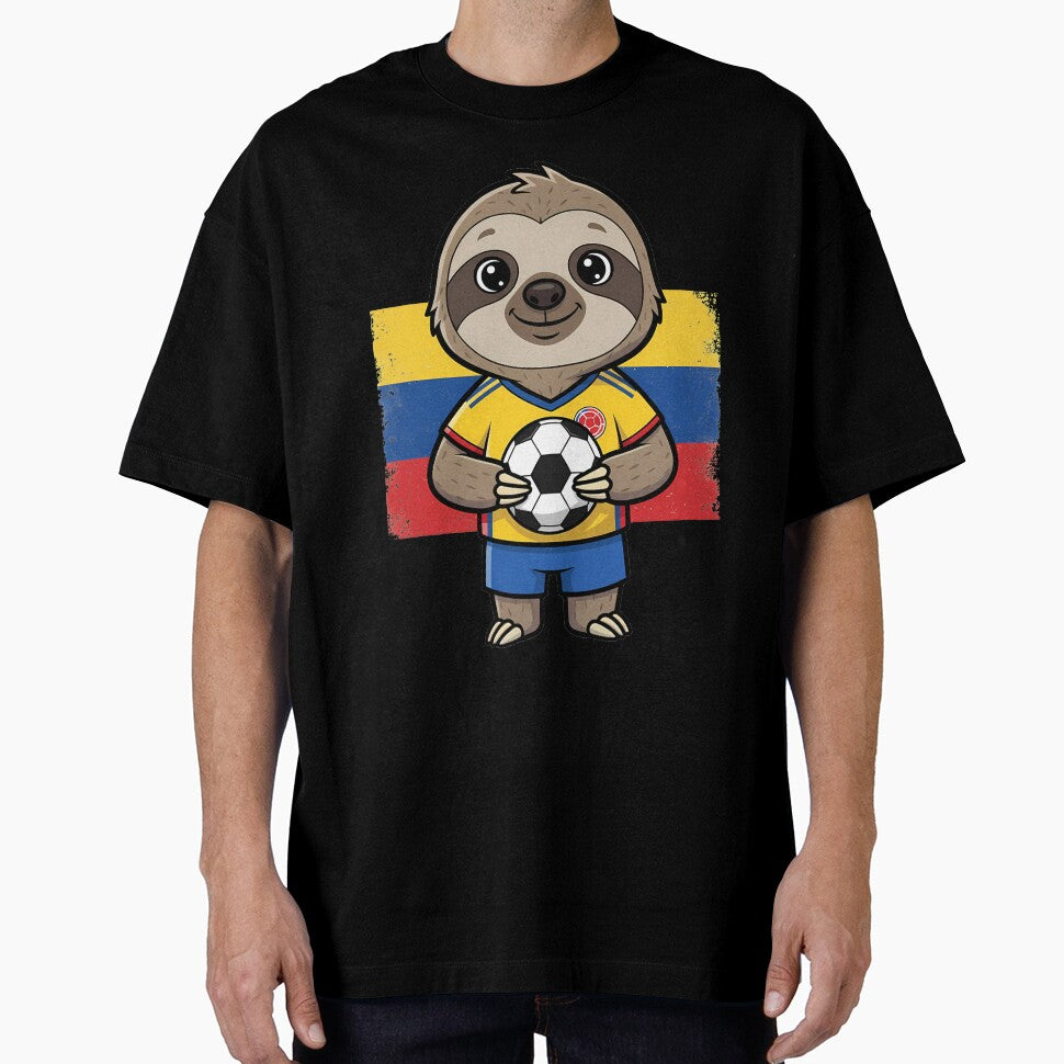 Colombia Soccer Sloth Football Fan by k3rstman1