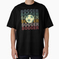 Retro Vintage Groovy Soccer Mom Mama Game Day Gift by StellaGraceTees
