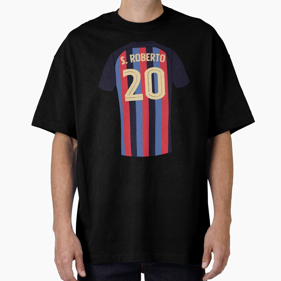 Sergi roberto Barcelona football jersey number 20 by Justtrendytees