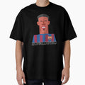 Ronaldinho Caricature T-Shirt | Fun Soccer Legend Design by Mehmet Hanifi Ekşi