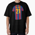 Barcelona football jersey number 21 by Justtrendytees
