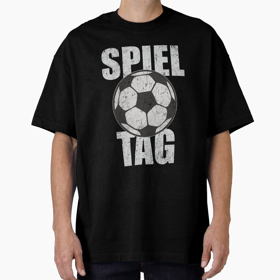 Vintage soccer game day fan and player by Dirk4171