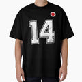 Japan Soccer Number 14 Vintage Sports Fan by LiviuGligoros