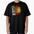 Spain Flag Fingerprint - It's in my DNA Spanish by PartyShirts1