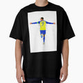 Cristiano Ronaldo Al Nassr Football by AronArtGallery
