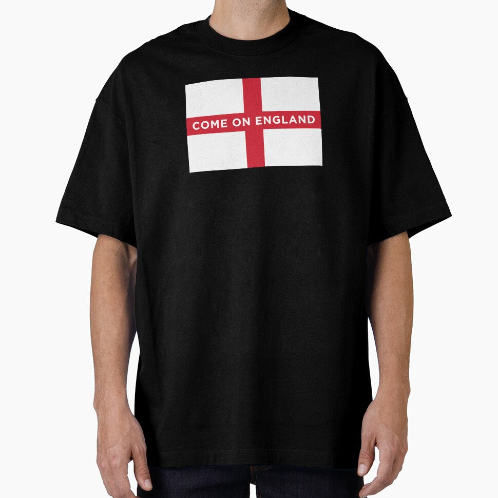 Come On England Flag (On Blue) by STUDIO-72