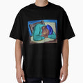 American Dreaming Sleeping Girl African American Portrait Painting For Home And Wall Decor Oversized T Shirt Hoodie,...