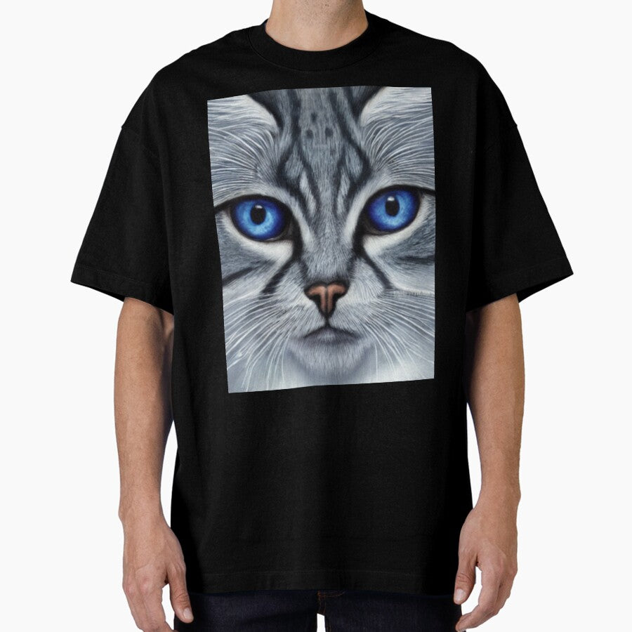 American Shorthair Cat Elegant Cute Cat 51 Oversized T Shirt Hoodie, Sweatshirt | PureTeeCo.com