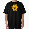 91 Greene (*ORIGINAL DESIGN*) Oversized T-Shirt Hoodie, Sweatshirt | PureTeeCo.com