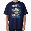 Travel With Glen V3 Blue trn-bg – Signature Travel Portrait Art | Adventure, Explorer & World Traveler Design by buycostarica