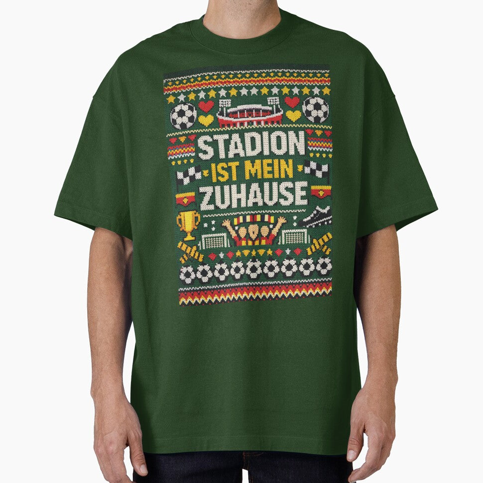 Stadium Is My Home - Cool Football Knitting Pattern by Mauswohn