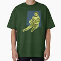 Block Goalkeeper with green background by missmann