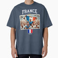 French Fans Euro24, sausage on a Fork. France by Get-Forked