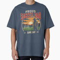 Proud Soccer Dad – Retro Game Day Soccer Parent Shirt by Pigmentra