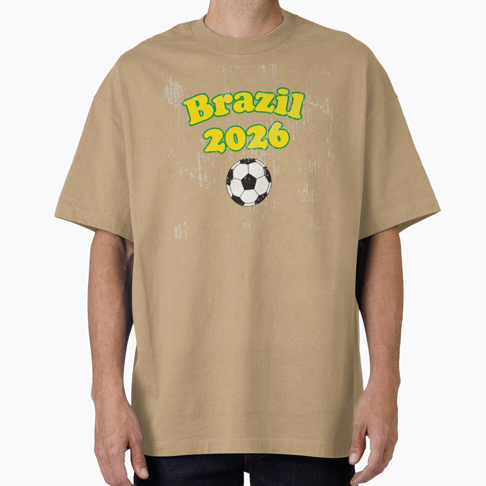 Classic Vintage Brazil Football Fan Shirt by Hook & Header Co.