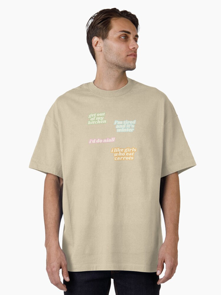 1D funny quotes Oversized T-Shirt Hoodie, Sweatshirt | PureTeeCo.com (Image 1)