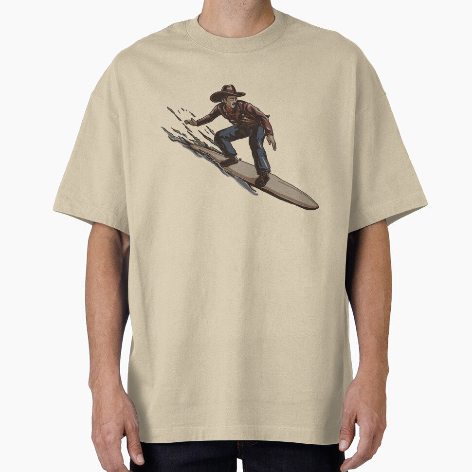 Surfing Cowboy by CleverILY