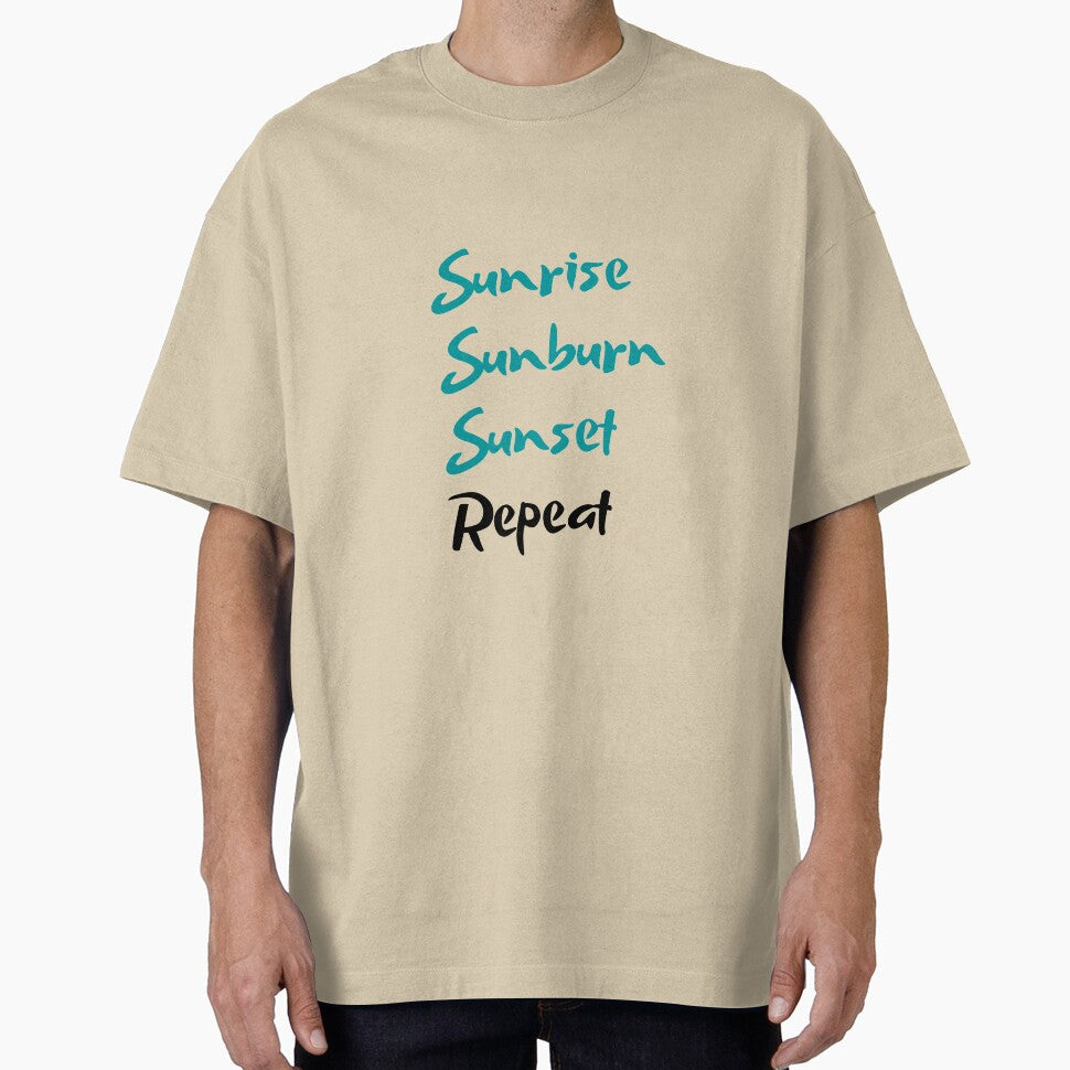 Sunrise, Sunburn, Sunset, Repeat by Starlett Designs
