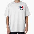 France Football Championship Europe Love Heart by ShirtWardrobe
